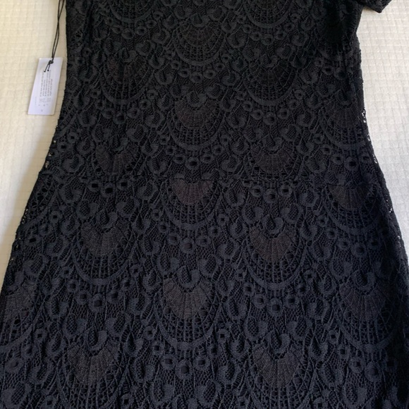 NWT Velvet by G&S black lace dress - Picture 9 of 14